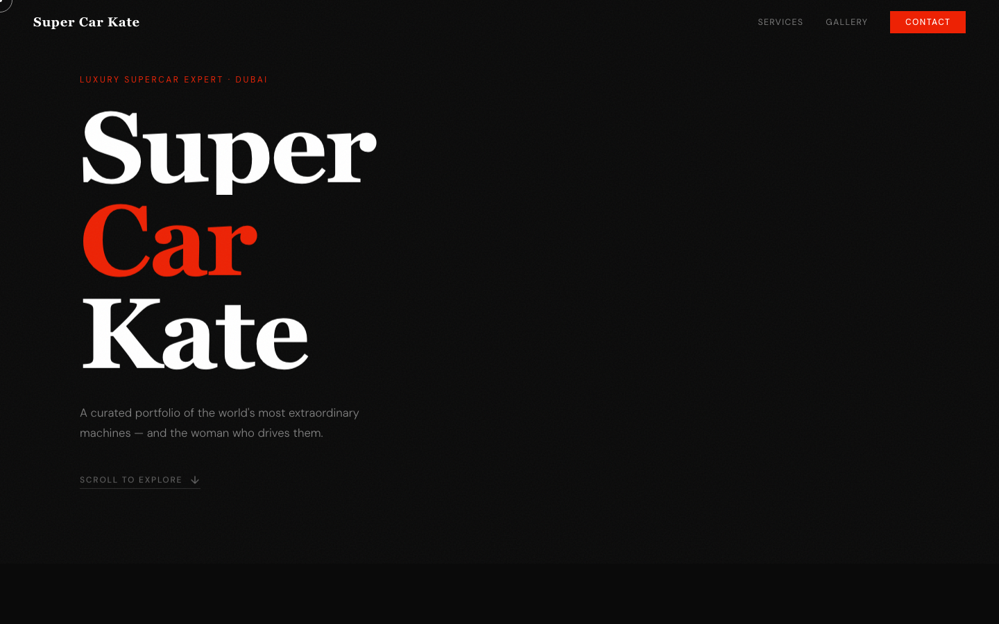 Super Car Kate screenshot